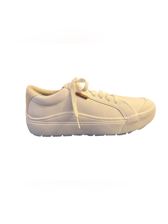 Dr. Scholl's Shoes - Dr. Scholl's Time Off White and Cream Lace-Up Sneaker Women’s Size 7.5